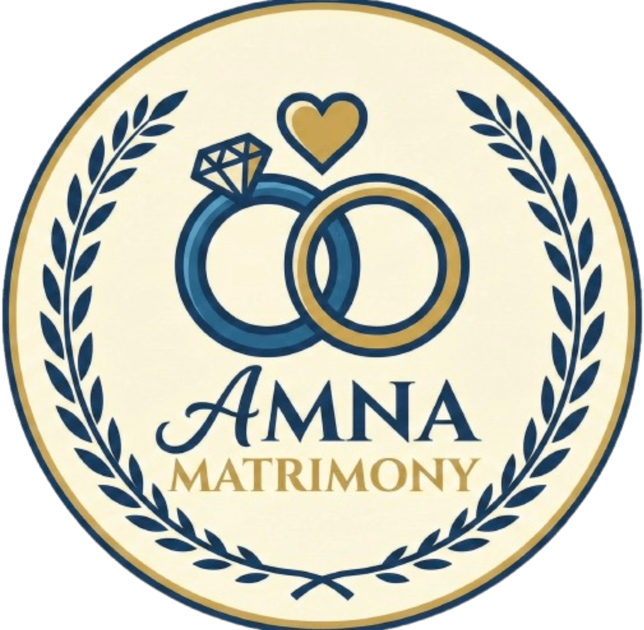 Amna Matrimony Logo